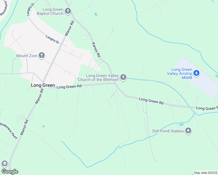 map of restaurants, bars, coffee shops, grocery stores, and more near 4801 Long Green Road in Glen Arm
