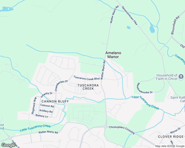 map of restaurants, bars, coffee shops, grocery stores, and more near 1133 Wilcox Court in Frederick