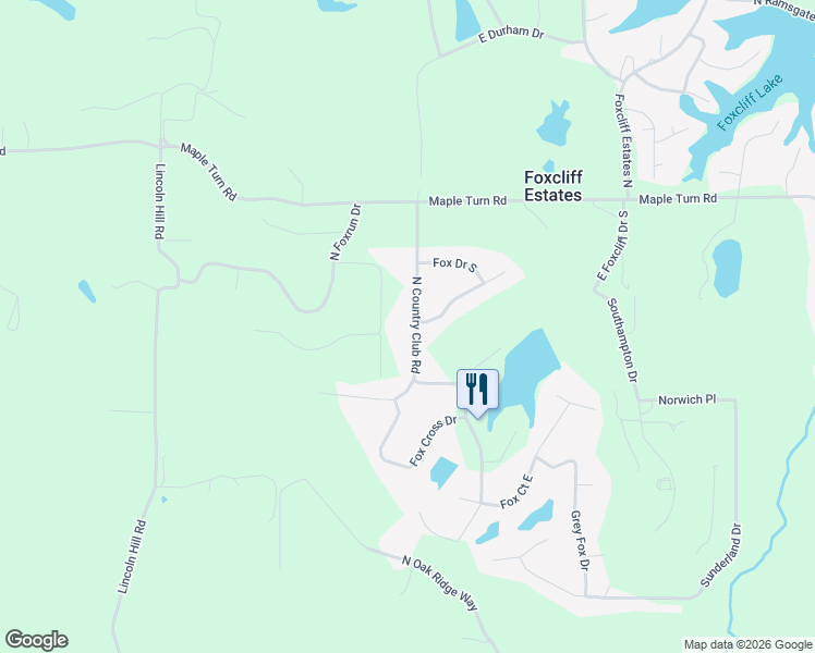 map of restaurants, bars, coffee shops, grocery stores, and more near 3095 Country Club Road in Martinsville