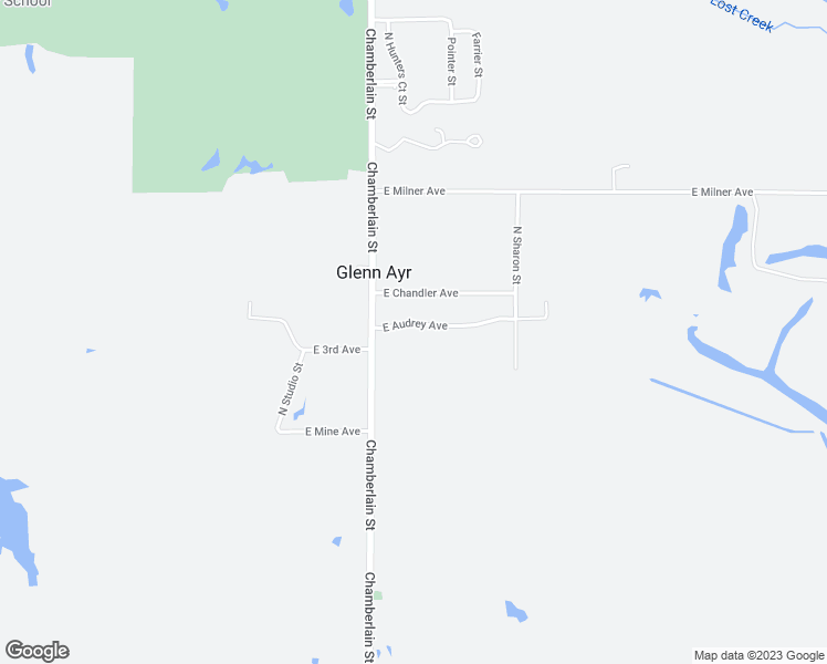 map of restaurants, bars, coffee shops, grocery stores, and more near 8009 East Audrey Avenue in Terre Haute