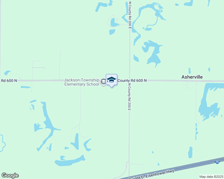 map of restaurants, bars, coffee shops, grocery stores, and more near 1860 East County Road 600 North in Brazil
