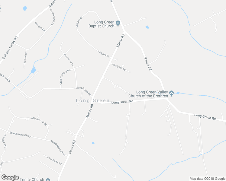 map of restaurants, bars, coffee shops, grocery stores, and more near 4538 Long Green Road in Glen Arm