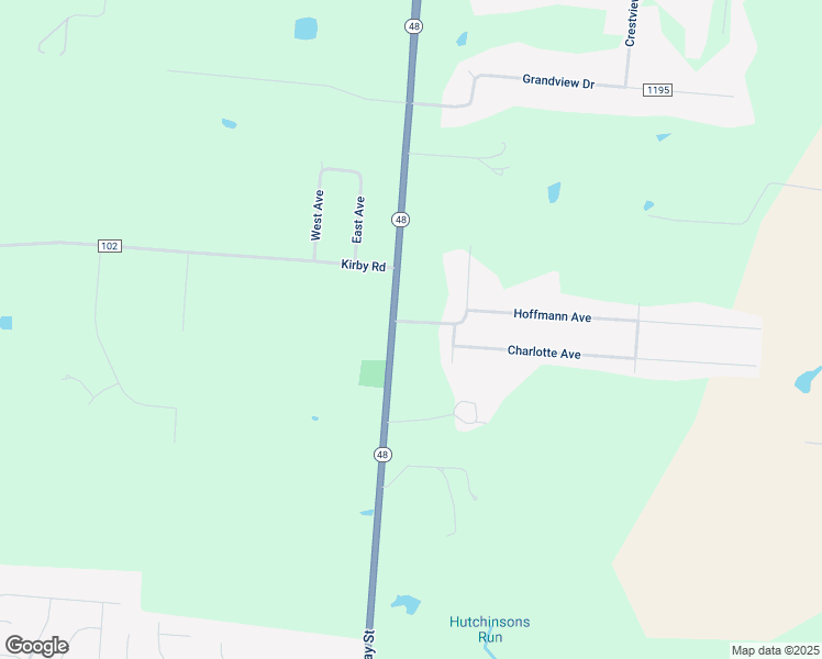 map of restaurants, bars, coffee shops, grocery stores, and more near 2536 Ohio 48 in Lebanon