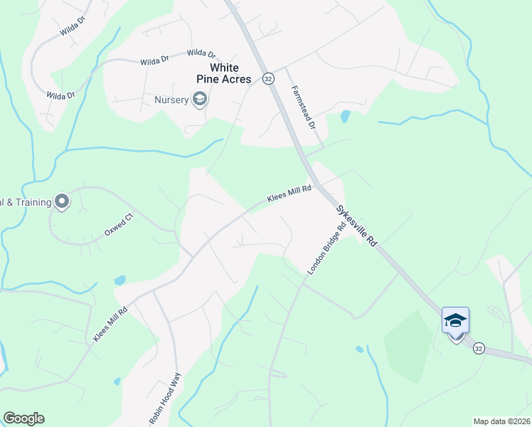 map of restaurants, bars, coffee shops, grocery stores, and more near 3603 Pleasant Meadow Court in Westminster