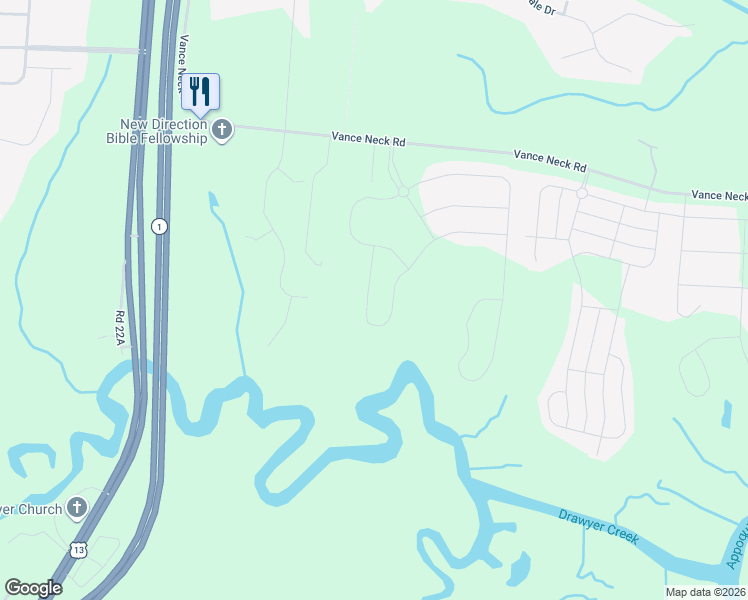 map of restaurants, bars, coffee shops, grocery stores, and more near 638 Honey Locust Road in Middletown