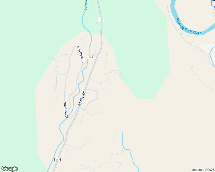 map of restaurants, bars, coffee shops, grocery stores, and more near 204 Alpine Court in Glenwood Springs