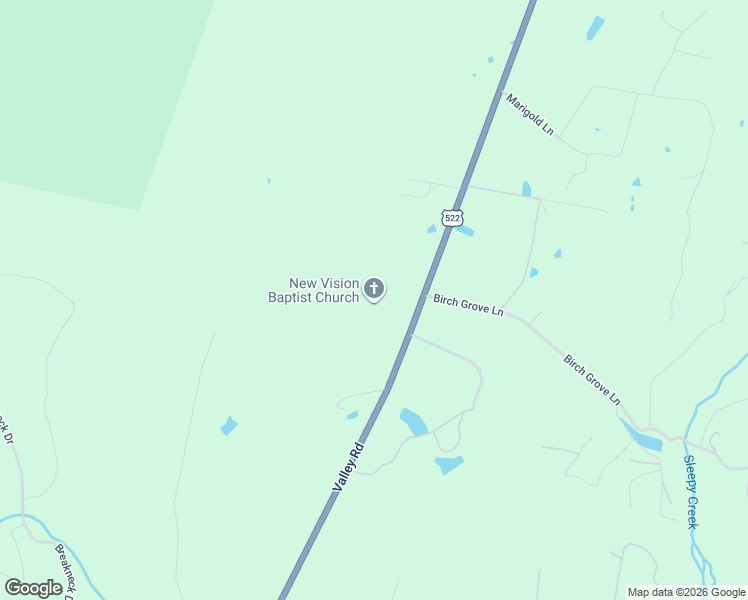 map of restaurants, bars, coffee shops, grocery stores, and more near 11346 Valley Road in Berkeley Springs