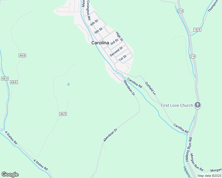 map of restaurants, bars, coffee shops, grocery stores, and more near in Carolina