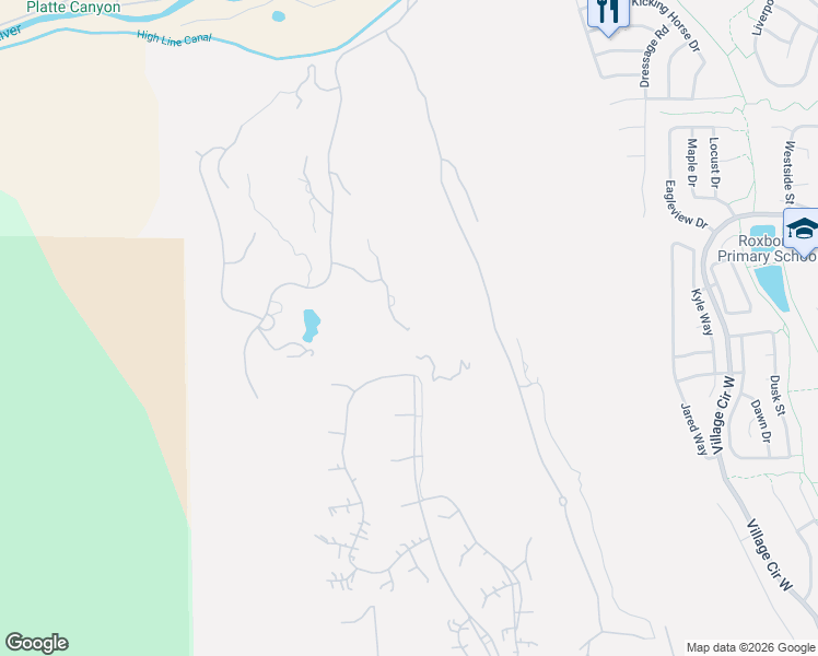 map of restaurants, bars, coffee shops, grocery stores, and more near 7788 Cicero Court in Littleton