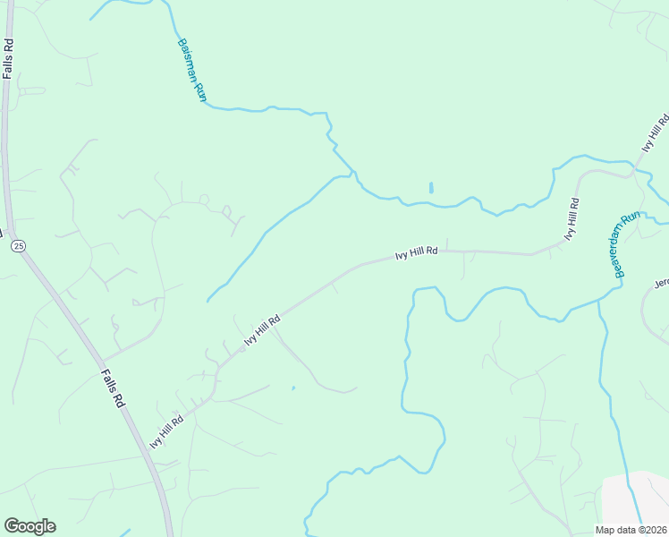 map of restaurants, bars, coffee shops, grocery stores, and more near 1316 Ivy Hill Road in Cockeysville