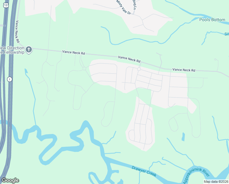 map of restaurants, bars, coffee shops, grocery stores, and more near 715 Honey Locust Road in Middletown