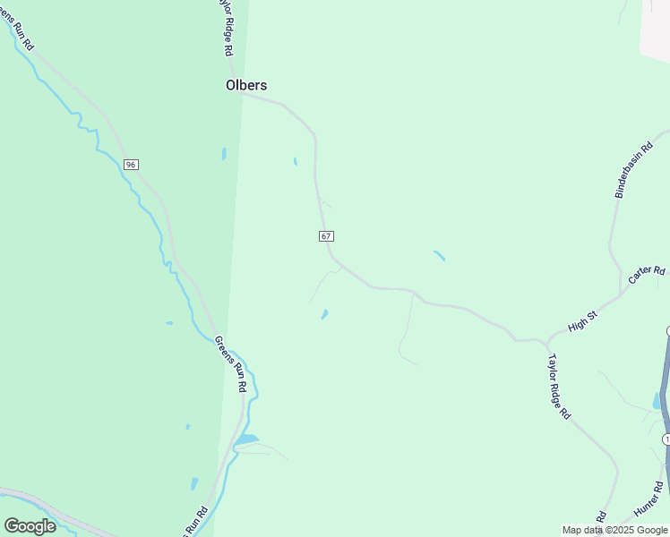 map of restaurants, bars, coffee shops, grocery stores, and more near 18845 Taylor Ridge Road in Glouster