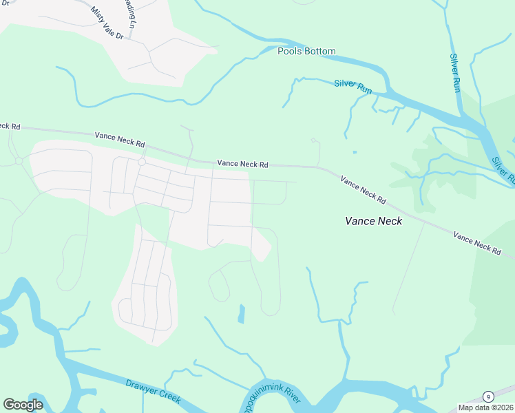 map of restaurants, bars, coffee shops, grocery stores, and more near 515 Gordon House Way in Middletown