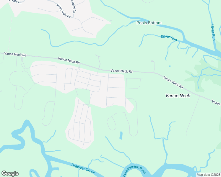 map of restaurants, bars, coffee shops, grocery stores, and more near 505 Gordon House Way in Middletown