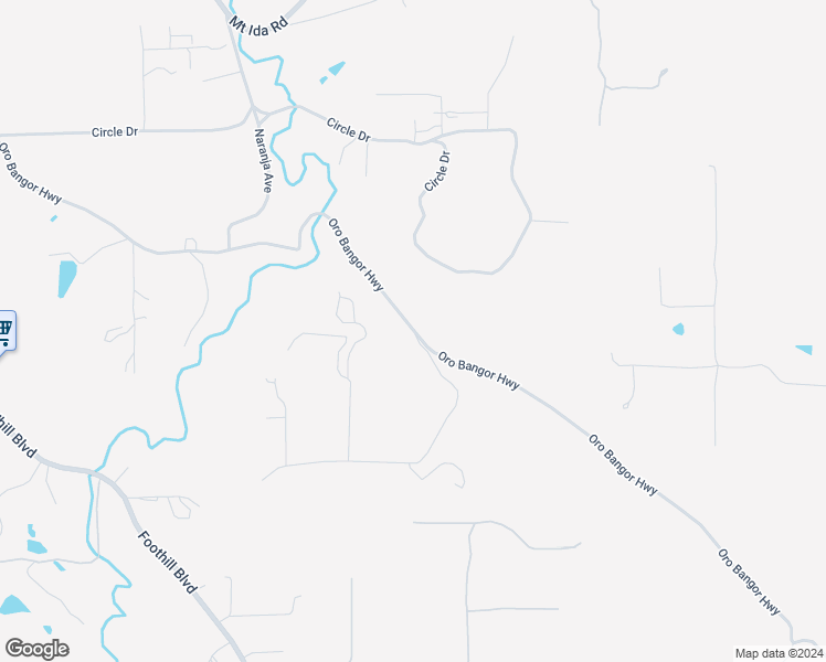 map of restaurants, bars, coffee shops, grocery stores, and more near 0 Grimont Road in Oroville