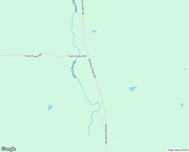 map of restaurants, bars, coffee shops, grocery stores, and more near 18910 Spring Creek Road in Olsburg