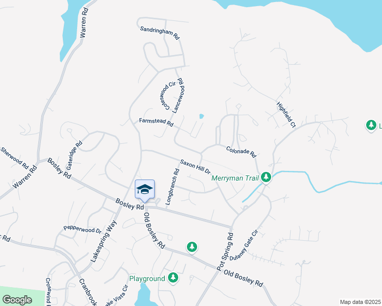 map of restaurants, bars, coffee shops, grocery stores, and more near 10620 Anglo Hill Road in Cockeysville