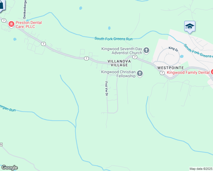 map of restaurants, bars, coffee shops, grocery stores, and more near 207 Forestview Drive in Kingwood