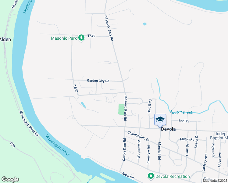 map of restaurants, bars, coffee shops, grocery stores, and more near 3 Garden City Road in Marietta