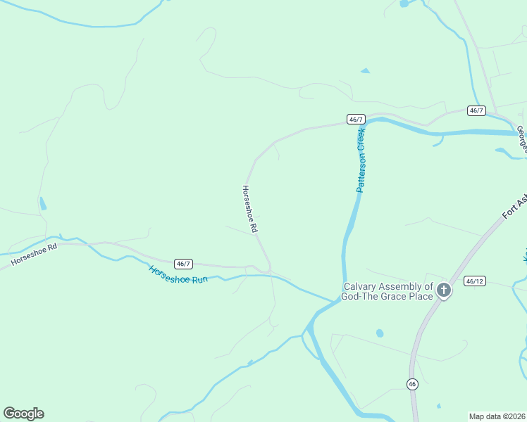 map of restaurants, bars, coffee shops, grocery stores, and more near 3522 Horseshoe Road in Keyser