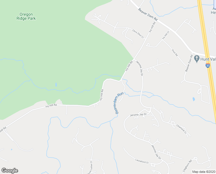 map of restaurants, bars, coffee shops, grocery stores, and more near 905 Ivy Hill Road in Cockeysville