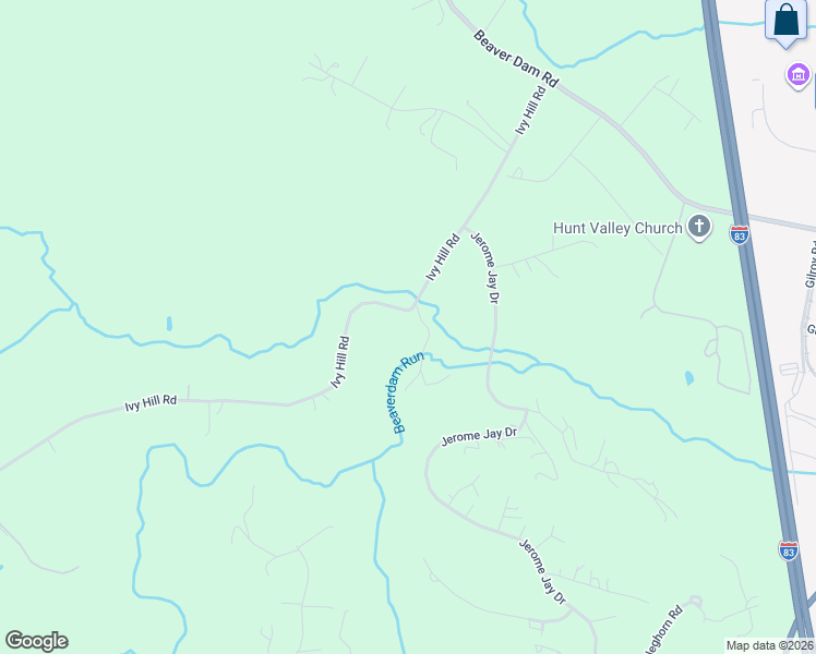 map of restaurants, bars, coffee shops, grocery stores, and more near 903 Ivy Hill Rd in Cockeysville