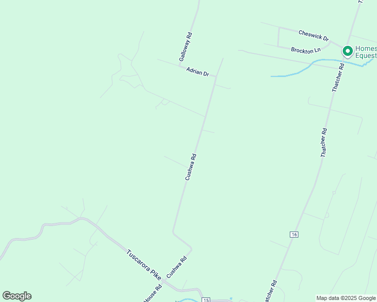 map of restaurants, bars, coffee shops, grocery stores, and more near 667 Cushwa Road in Martinsburg