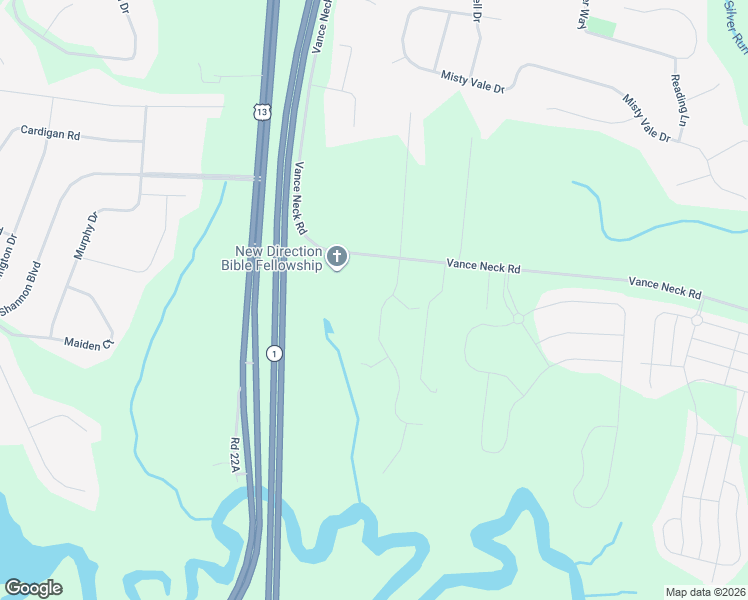 map of restaurants, bars, coffee shops, grocery stores, and more near 106 Marathon Drive in Middletown