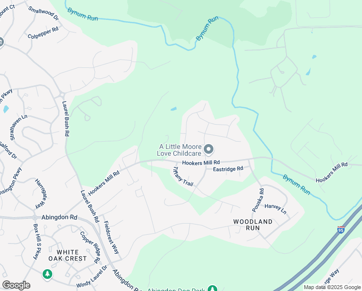 map of restaurants, bars, coffee shops, grocery stores, and more near 2039 Knotty Pine Drive in Abingdon