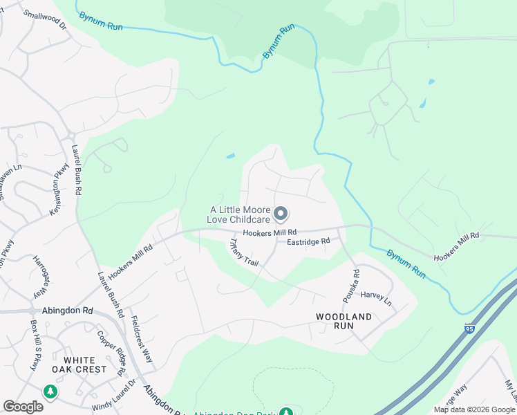 map of restaurants, bars, coffee shops, grocery stores, and more near 701 Edgeland Court in Abingdon