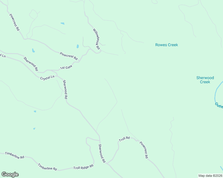 map of restaurants, bars, coffee shops, grocery stores, and more near Redwood Creek Road in Mendocino County