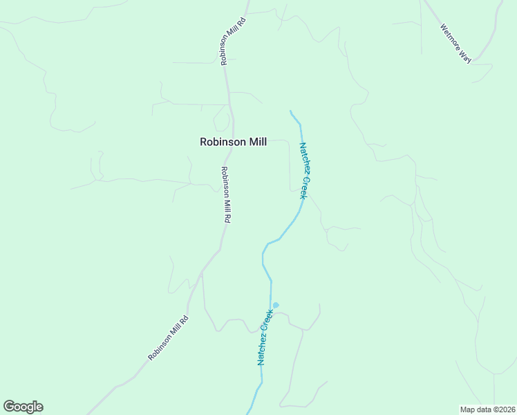 map of restaurants, bars, coffee shops, grocery stores, and more near 445 Robinson Mill Road in Oroville