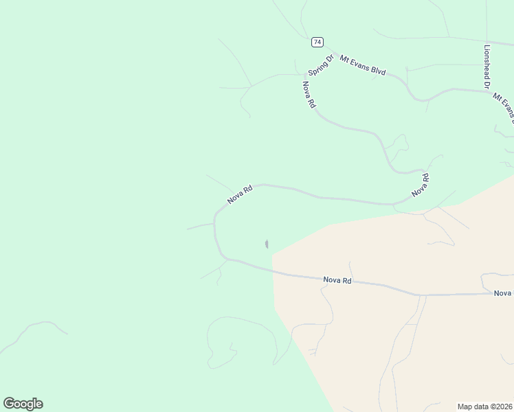 map of restaurants, bars, coffee shops, grocery stores, and more near 1231 Nova Road in Pine