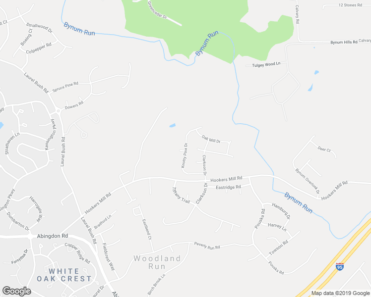 map of restaurants, bars, coffee shops, grocery stores, and more near 2028 Knotty Pine Drive in Abingdon