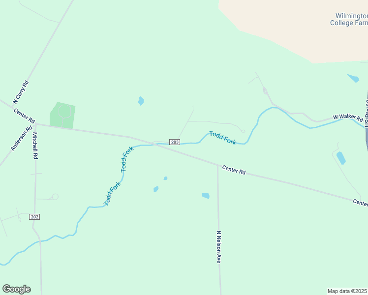 map of restaurants, bars, coffee shops, grocery stores, and more near 1018 Center Road in Wilmington