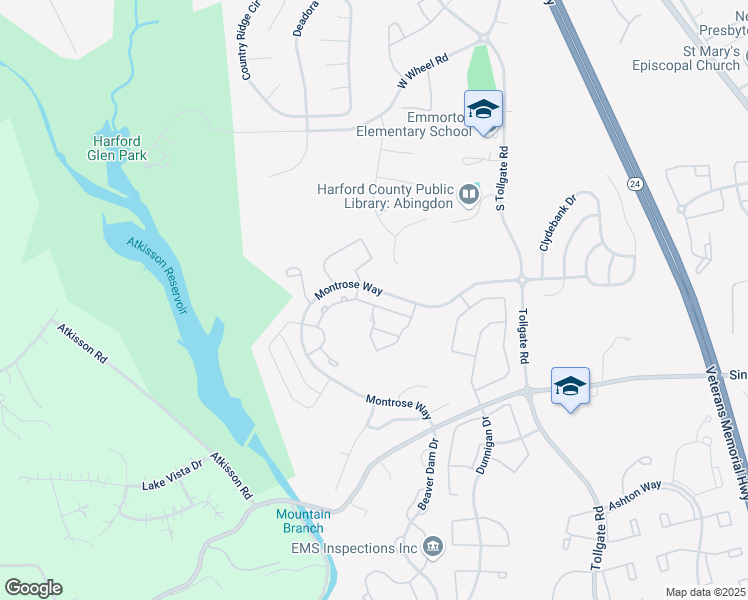 map of restaurants, bars, coffee shops, grocery stores, and more near 304 Lothian Way in Abingdon