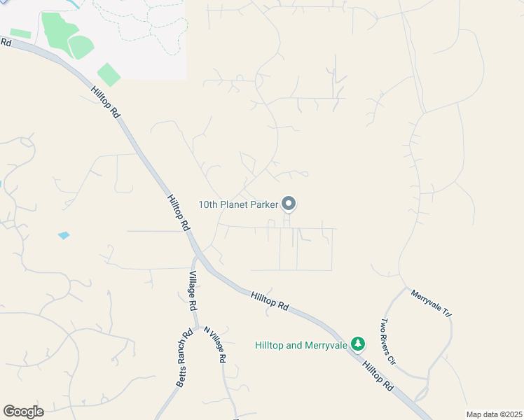 map of restaurants, bars, coffee shops, grocery stores, and more near 9231 East Pioneer Drive in Parker
