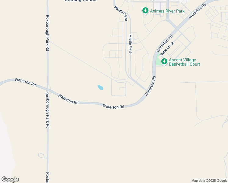 map of restaurants, bars, coffee shops, grocery stores, and more near 8678 Roxborough Park Road in Littleton