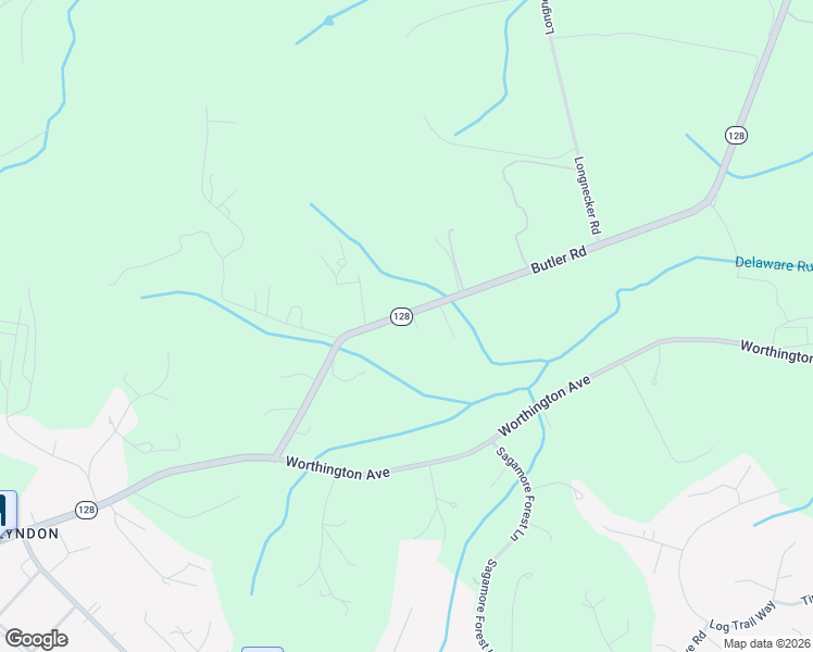 map of restaurants, bars, coffee shops, grocery stores, and more near 4315 Maryland 128 in Reisterstown