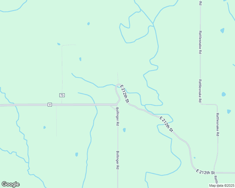 map of restaurants, bars, coffee shops, grocery stores, and more near 41436 Highway V in Polo