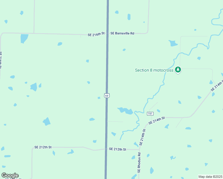 map of restaurants, bars, coffee shops, grocery stores, and more near U.S. 69 in Lawson