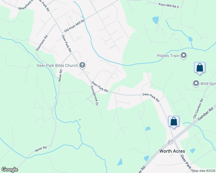 map of restaurants, bars, coffee shops, grocery stores, and more near 3397 Jeffrey Lori South Drive in Finksburg