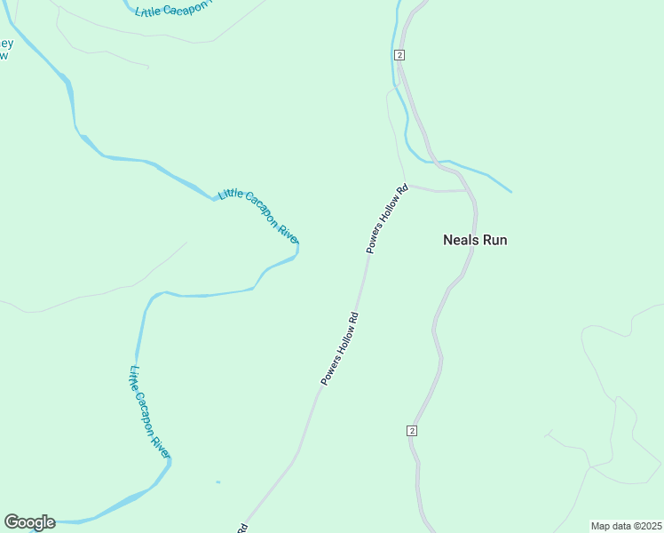 map of restaurants, bars, coffee shops, grocery stores, and more near 2095 Powers Hollow Road in Slanesville