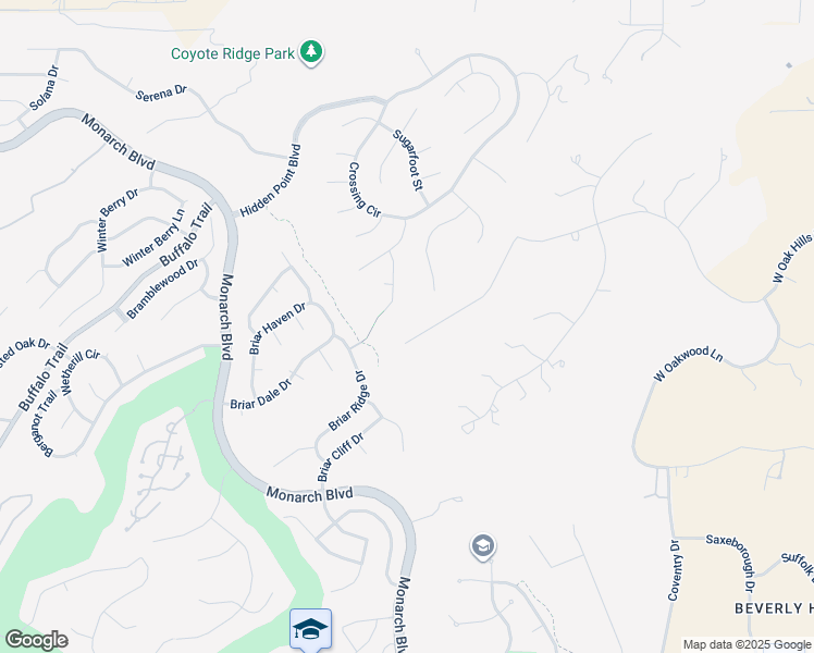 map of restaurants, bars, coffee shops, grocery stores, and more near 8417 High Ridge Court in Castle Rock