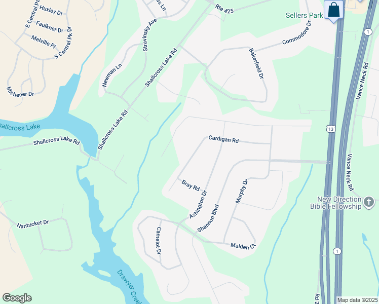 map of restaurants, bars, coffee shops, grocery stores, and more near 1136 Cardigan Road in Middletown