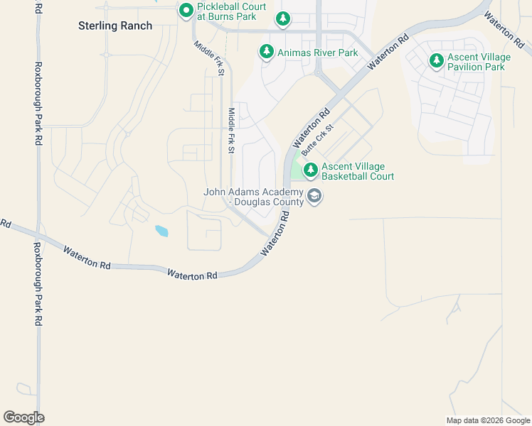 map of restaurants, bars, coffee shops, grocery stores, and more near 7965 West Trail North Drive in Littleton