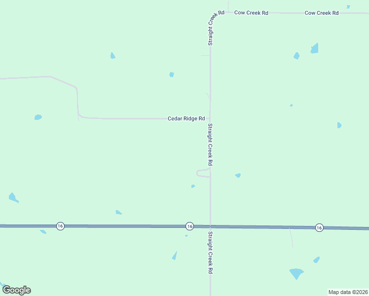 map of restaurants, bars, coffee shops, grocery stores, and more near 19400 Straight Creek Road in Onaga