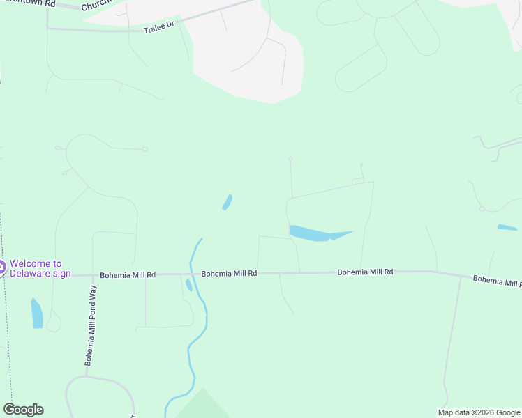 map of restaurants, bars, coffee shops, grocery stores, and more near 1361 Bohemia Mill Road in Middletown