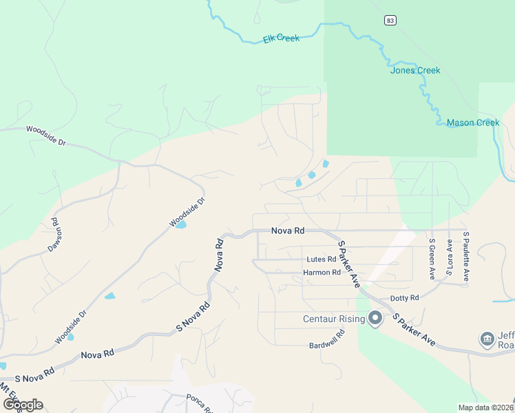 map of restaurants, bars, coffee shops, grocery stores, and more near 33968 Beverly Road in Pine