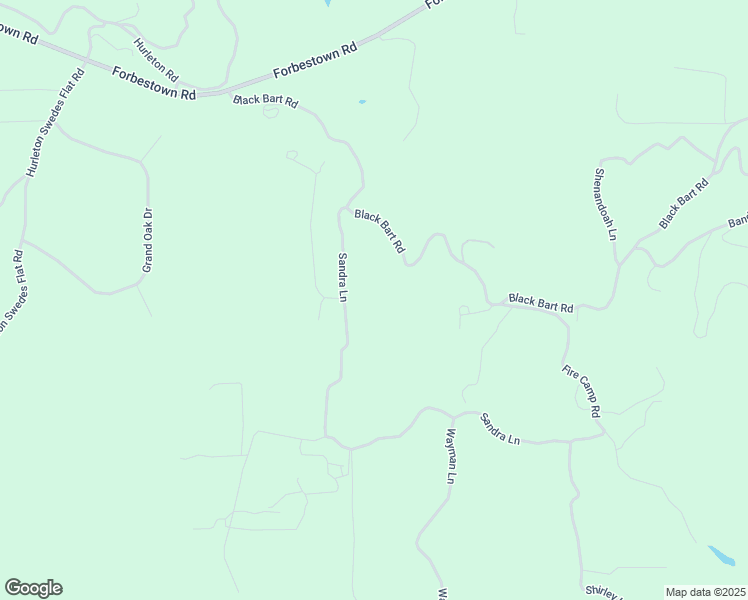 map of restaurants, bars, coffee shops, grocery stores, and more near 276 Black Bart Road in Oroville